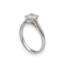 Bague 55 Solitaire Or Gris 18K – Diamant 1,22 ct E-VVS1 – Certificat IGI 58 Facettes FB10293
