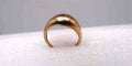 Bague Bague bombée or jaune 58 Facettes 11645