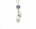 Collier Collier en or blanc avec améthyste 58 Facettes 6581