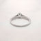 Bague 54 Solitaire or et diamant 0.40 ct 58 Facettes