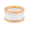 Bague 53 Bulgari Bague B.Zéro1 Or rose 58 Facettes 4166997RV