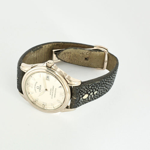 Montre OMEGA - De Ville - Montre d'homme, or blanc 58 Facettes 230320
