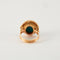 Bague 49 Bague turquoise, or rose 58 Facettes P12L8