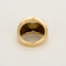 Bague 59 Bague Tank en or jaune en blanc, diamants 58 Facettes VIL0912