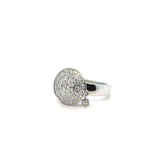 Bague MontBlanc - Bague « La Dame Blanche » Or blanc et diamants 58 Facettes 1.0001961/1
