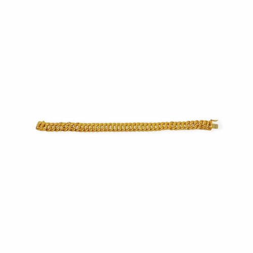 Bracelet Bracelet or jaune maille américaine 58 Facettes 330068839