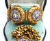 Collier PARURE 3 PEZZI MICROMASAICO 1850 58 Facettes