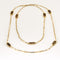 Collier DINH VAN - Rare sautoir de la collection Impression en or jaune et bois d'Amourette 58 Facettes LOR3480