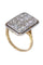 Bague 52 Bague art-nouveau diamants 58 Facettes 090961