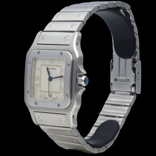 Montre Cartier Montre Santos Galbée Quartz 58 Facettes MT41462
