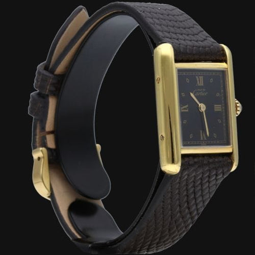 Montre Cartier Montre Tank Vermeil 58 Facettes MT41169