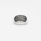 Bague 58 Bague bandeau en or blanc ornée de diamants 58 Facettes GU18