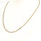 Collier Collier Matinée or jaune maille type forçat, diamants 58 Facettes GEL-NL-MOR-YG