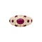Bague 52 Bague Cartier, "Corinthe", or jaune, rubis, diamants. 58 Facettes 34409