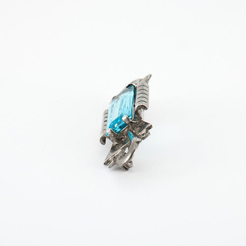 Broche Broche Art-Déco Argent 58 Facettes