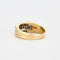 Bague 60 Bague en or jaune et or gris sertis de diamants 58 Facettes 240124