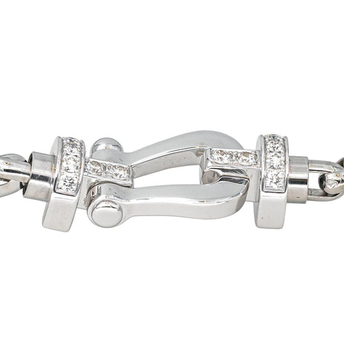 Bracelet Fred Bracelet Force 10 Or blanc Diamant 58 Facettes 4582986RV