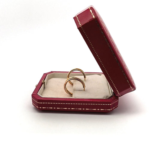 Boucles d'oreilles Boucles d'oreilles Trinity 3 ors - Cartier 58 Facettes