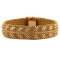 Bracelet Bracelet maille polonaise en or jaune 58 Facettes CHAT1078