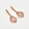 Boucles d'oreilles Boucles d'oreilles vintage saphirs et diamants sertis sur or jaune 58 Facettes 3679