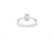 Bague Bague solitaire avec diamant taille ovale de 0,43 ct 58 Facettes 10037