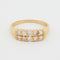 Bague 55 Bague Or Jaune avec Diamants 58 Facettes RÉF 6066/16