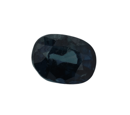 Gemstone Saphir bleu 1.04cts non chauffé certificat 58 Facettes 450