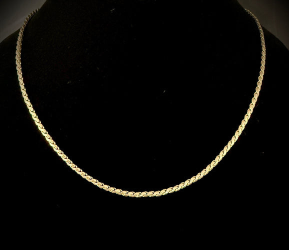 Collier Collier or jaune d'une longueur de 58cm 58 Facettes
