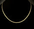Collier Collier or jaune d'une longueur de 58cm 58 Facettes