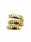 Bague 54 BVLGARI. Collection "Tubogas", bague en or jaune 18K 58 Facettes