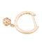 Boucles d'oreilles Ginette NY Boucles d'oreilles Be mine lotus solo Or rose Diamant 58 Facettes 2678580CN