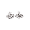 Boucles d'oreilles Boucles d'oreilles Chanel, "Camélia", or blanc, diamants. 58 Facettes 34310