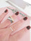 Bague 54.5 Bague Croisée Diamants Blancs et noirs 58 Facettes AA 1575