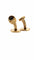 Boutons de manchette Boutons de manchettes Golden Ellipse signés PATEK PHILIPPE 58 Facettes