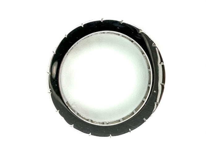 Bague 52 PIAGET. Alliance or blanc 18K et diamants 1.8ct 58 Facettes