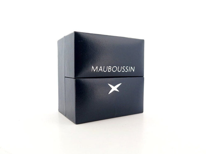 Bague 54 bague MAUBOUSSIN nuit d'amour 54 or blanc saphir & diamants + boite 58 Facettes 266985