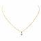 Collier Collier Solitaire Or jaune Diamant 58 Facettes 4360499CN