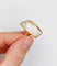 Bague 62.5 Bague cocktail vintage en or 18k et pierre jaune 58 Facettes A06670