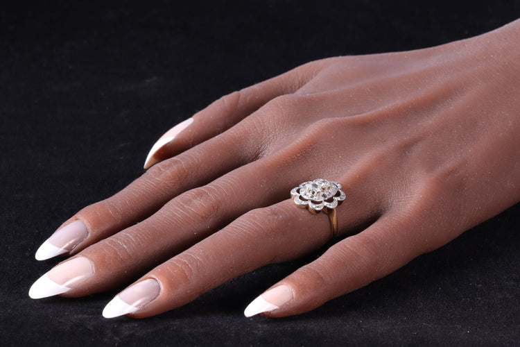 Bague 52 Élégance victorienne : une bague de fiançailles en diamant, vers 1900 58 Facettes 18085-0030