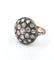 Bague 54 Superbe bague ancienne en argent et argent avec diamants 58 Facettes