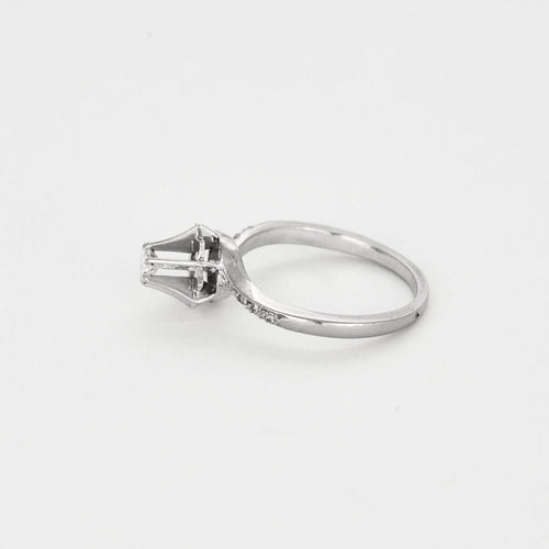Bague 57 Solitaire Diamant 58 Facettes LP1257/BET