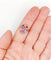 Bague 60 Bague cocktail or rose améthyste (circa 1900) 58 Facettes A05941