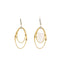 Boucles d'oreilles MARCO BICEGO - MARRAKECH ONDE - Boucles d'oreilles or jaune et diamants 58 Facettes SP2