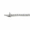 Bracelet Bracelet  Ligne Or blanc Diamant 58 Facettes 4203995RV