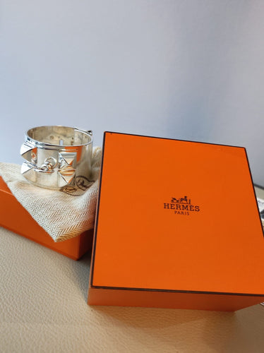 Collier HERMES - BRACLET MANCHETTE EN ARGENT 925 58 Facettes 0