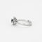 Bague 53 Bague marguerite or gris saphirs et diamants 58 Facettes GU66