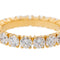 Bague 52 Bague Alliance américaine Or jaune Diamant 58 Facettes 3384911CN