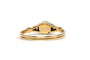 Bague 57 Bague Art Déco or jaune, perle et diamants 58 Facettes B471