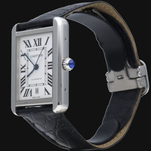 Montre Cartier Montre Tank Solo Xl 58 Facettes MT42846