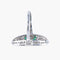 Bague 50 Bague Marquise Emeraude Diamants 58 Facettes